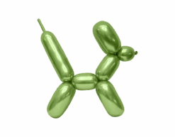 100 Modelling Mirror Balloon Light Green