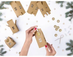 Adventkalender Huisjes -Feestspullen Winkel adventkalender huisjes 2