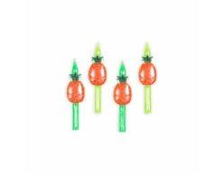 Ananas Kaarsjes 5,9cm 4st