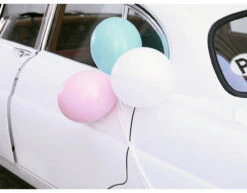 Auto Decoratie Set Bruiloft Love -Feestspullen Winkel auto decoratie set bruiloft love 2
