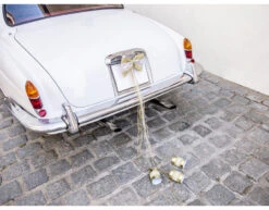 Auto Decoratie Set Bruiloft Strikjes -Feestspullen Winkel auto decoratie set bruiloft strikjes 7