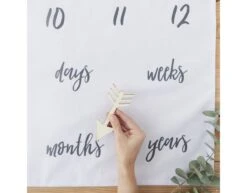 Baby Milestone Mat -Feestspullen Winkel baby milestone mat 2