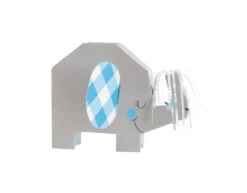 Baby Olifant Tafeldecoratie Blauw 23cm