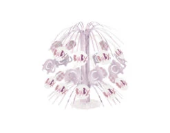 Baby Olifant Tafeldecoratie Roze 21cm