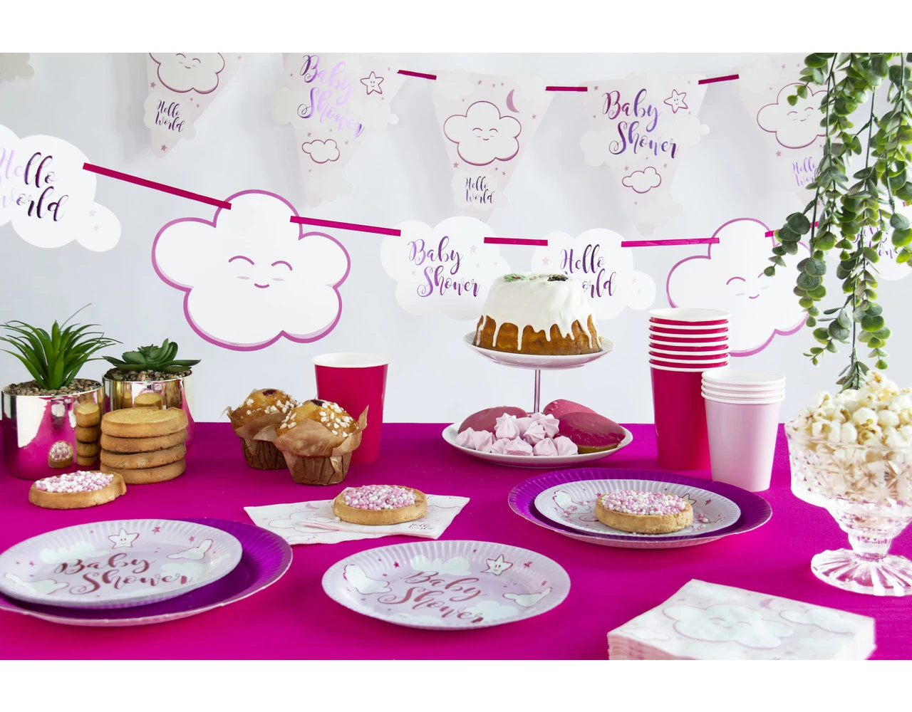 Babyshower Meisje Servetten 25cm 20st 2 Babyshower Meisje Servetten 25cm 20st - Afbeelding 2