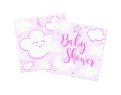 Babyshower Meisje Servetten 25cm 20st