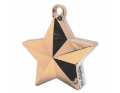 Ballon Gewicht Ster Rose Goud 150gr