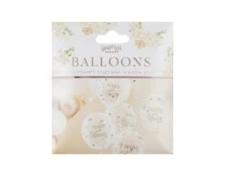 Ballonnen Baby In Bloom 30cm 5st -Feestspullen Winkel ballonnen baby in bloom 30cm 5st 2