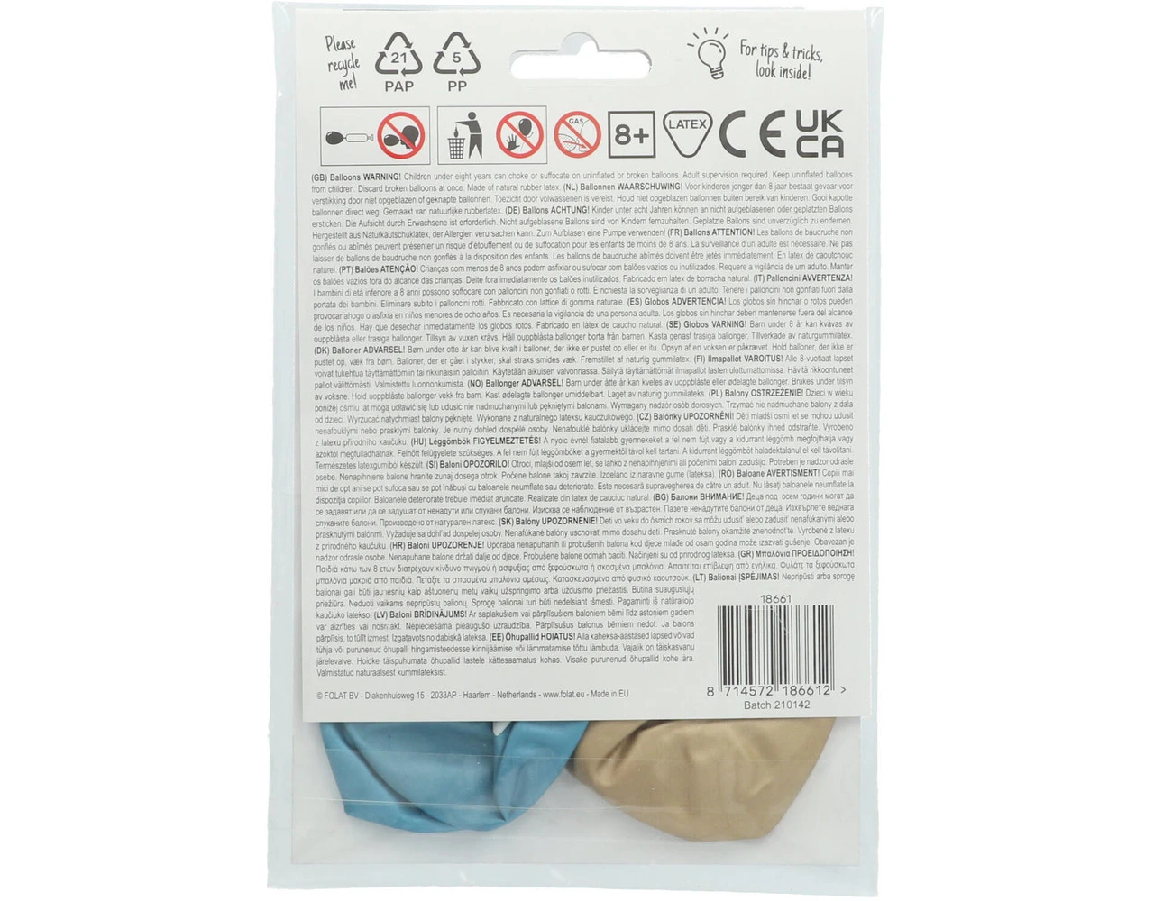 Ballonnen Best Dad Ever 33cm 4st 3 Ballonnen Best Dad Ever 33cm 4st - Afbeelding 3