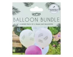 Ballonnen Bladeren 30cm 25st -Feestspullen Winkel ballonnen bladeren 30cm 25st 2