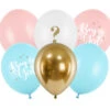 Ballonnen Boy Or Girl Mix 30cm 6st