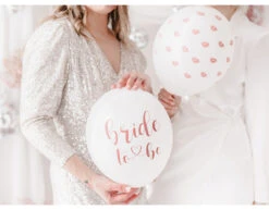Ballonnen Bride To Be Mix 30cm 6st -Feestspullen Winkel ballonnen bride to be mix 30cm 6st 3