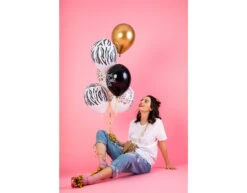 Ballonnen Dieren Print 30cm 6st -Feestspullen Winkel ballonnen dieren print 30cm 6st 2