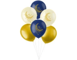 Ballonnen Eid Mubarak 33cm - 6 Stuks