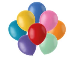 Ballonnen Gekleurd 23cm 50st
