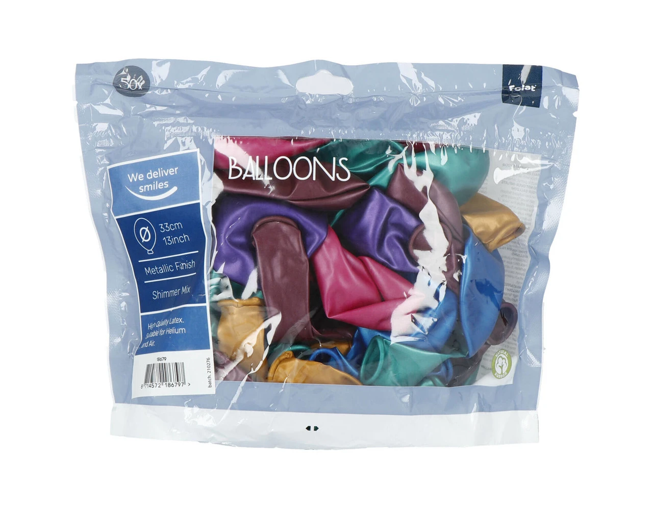 Ballonnen Gekleurd 33cm 50st 2 Ballonnen Gekleurd 33cm 50st - Afbeelding 2