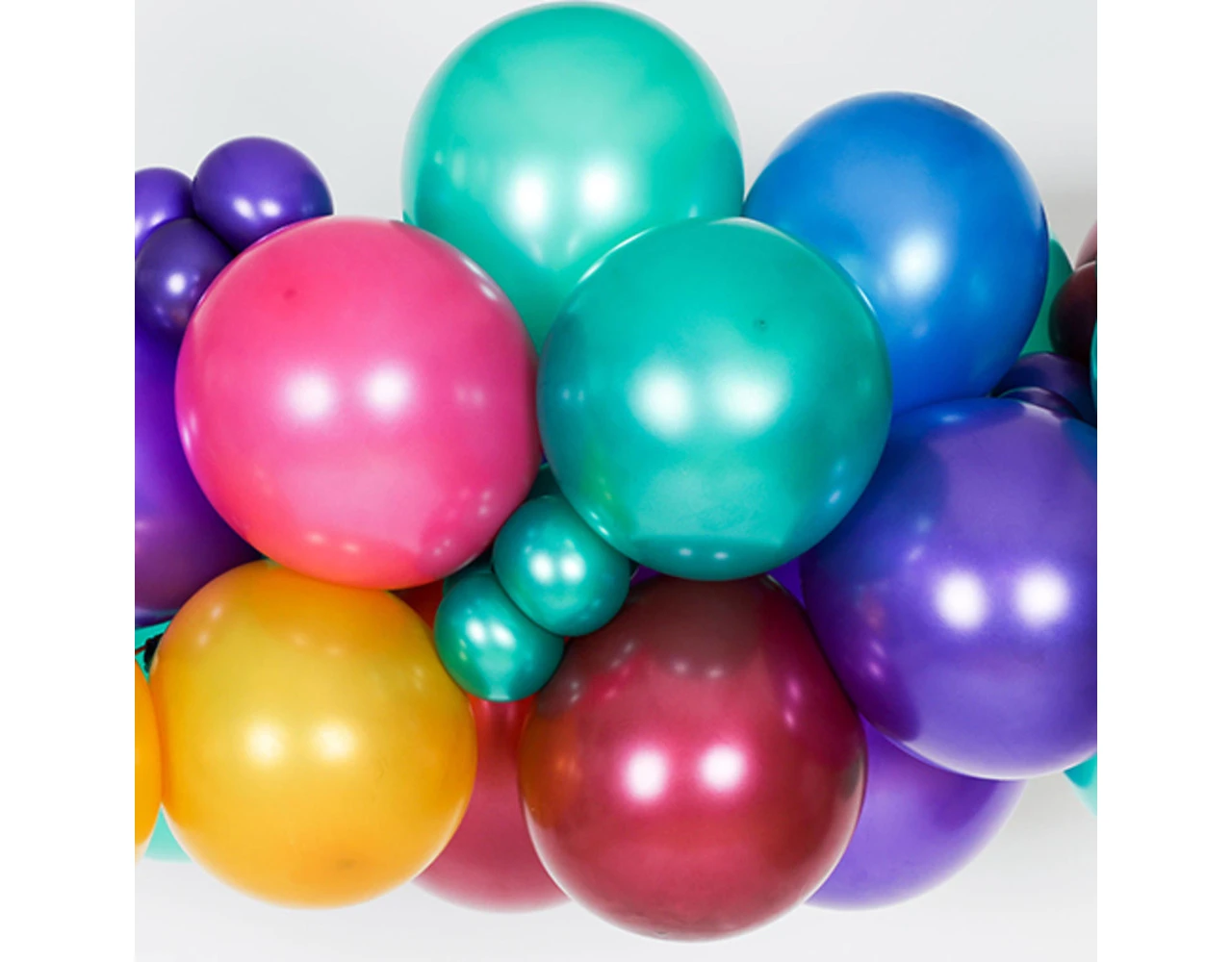 Ballonnen Gekleurd 33cm 50st 4 Ballonnen Gekleurd 33cm 50st - Afbeelding 4