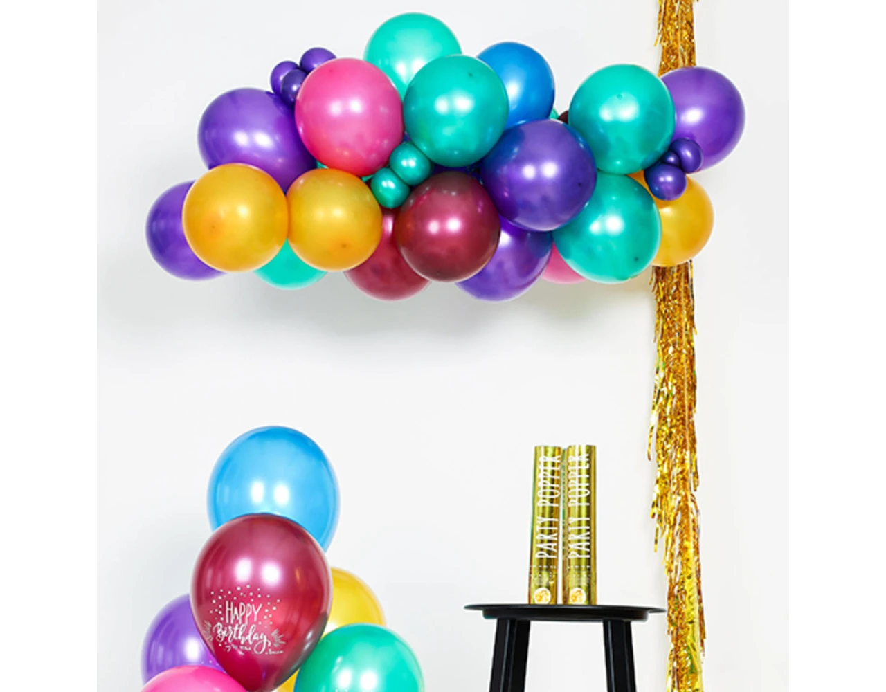 Ballonnen Gekleurd 33cm 50st 6 Ballonnen Gekleurd 33cm 50st - Afbeelding 6