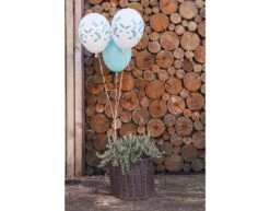 Ballonnen Natuur Groen 33cm 6st 6 Ballonnen Natuur Groen 33cm 6st -Feestspullen Winkel ballonnen natuur groen 33cm 6st 2