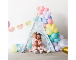 Ballonnen Pastel Gekleurd 33cm 50st -Feestspullen Winkel ballonnen pastel gekleurd 33cm 50st 4