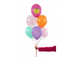 Ballonnen You Rock Mix 30cm 6st -Feestspullen Winkel ballonnen you rock mix 30cm 6st 2
