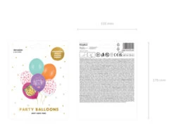 Ballonnen You Rock Mix 30cm 6st -Feestspullen Winkel ballonnen you rock mix 30cm 6st 3