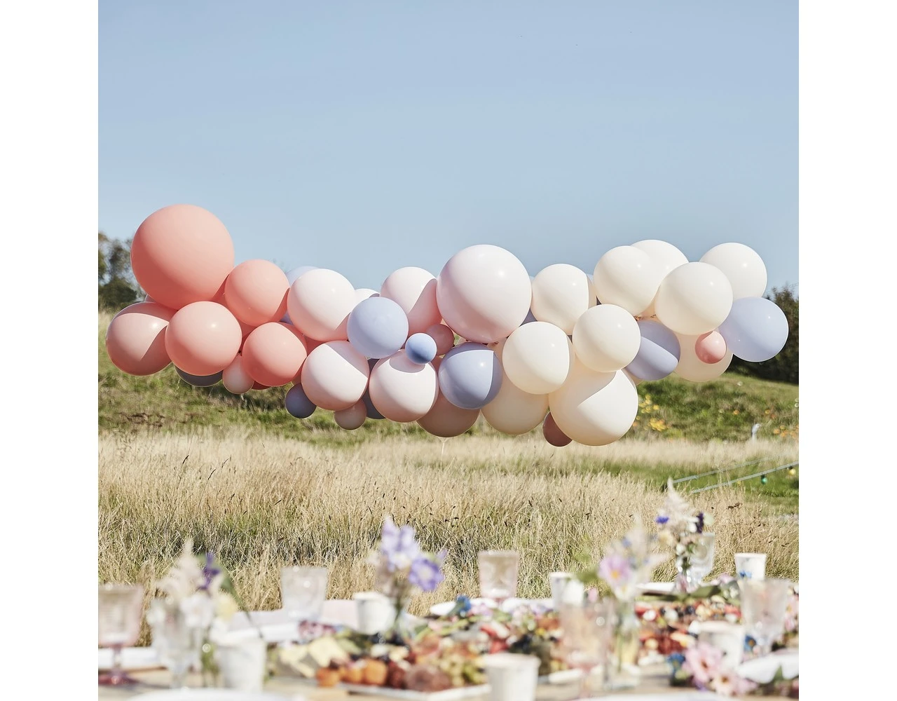 Ballonnenboog Pastel Boho Zelf Maken Set 2 Ballonnenboog Pastel Boho Zelf Maken Set - Afbeelding 2