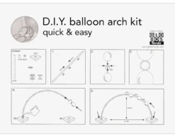 Ballonnenboog Zelf Maken Set 3x2,5m 5 Ballonnenboog Zelf Maken Set 3x2,5m -Feestspullen Winkel ballonnenboog zelf maken set 3x25m 1