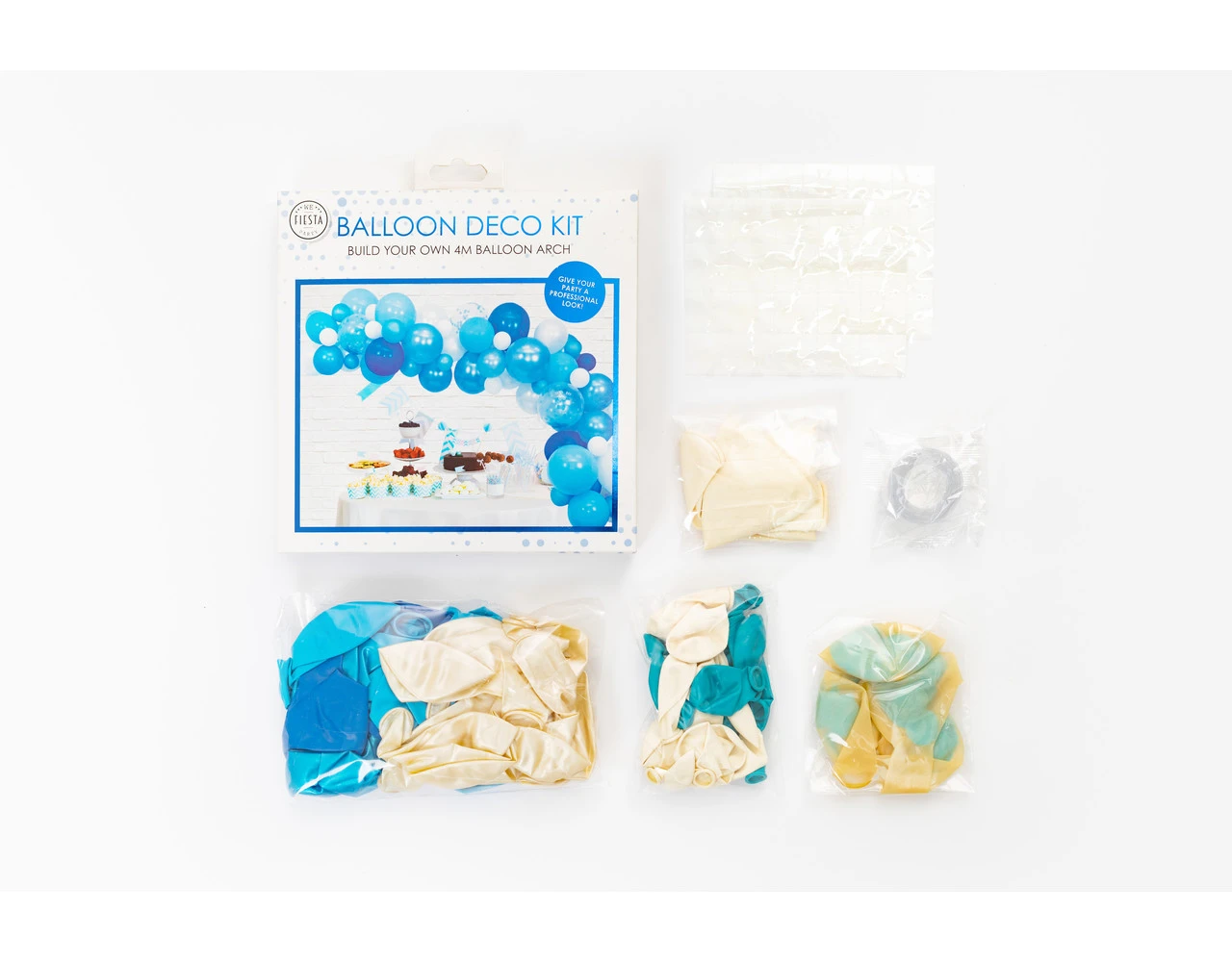 Ballonnenboog Zelf Maken Set Blauw 4m 3 Ballonnenboog Zelf Maken Set Blauw 4m - Afbeelding 3