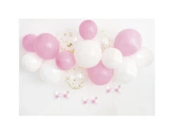 Ballonnenboog Zelf Maken Set Roze 2,43m
