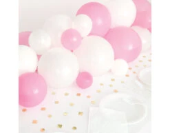 Ballonnenslinger Decoratieset Roze