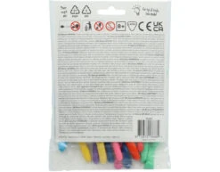 Ballonslinger Gekleurd 16cm 12st -Feestspullen Winkel ballonslinger gekleurd 16cm 12st 2