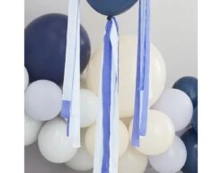 Balloon Tails Streamers Blue -Feestspullen Winkel balloon tails streamers blue 2