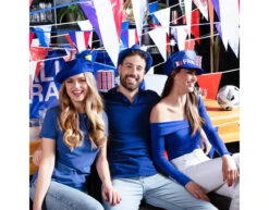 Baret Blauw -Feestspullen Winkel baret blauw 5