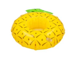 Bekerhouder Ananas Opblaasbaar 20cm -Feestspullen Winkel bekerhouder ananas opblaasbaar 20cm 4
