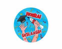 Bierviltjes Geslaagd 6st