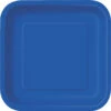 Blauwe Borden Vierkant 17,5cm 16st