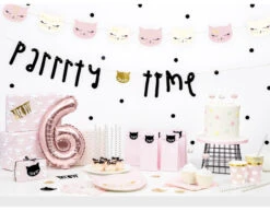 Borden Kat 22cm 6st -Feestspullen Winkel borden kat 22cm 6st 3