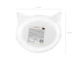 Borden Kat 22cm 6st -Feestspullen Winkel borden kat 22cm 6st 6