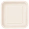 Borden Vierkant Ivoorkleur 23cm 14st