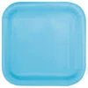 Borden Vierkant Lichtblauw 23cm 14st