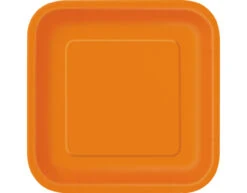 Borden Vierkant Oranje 23cm 14st