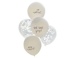 Bruiloft Ballonnen 30cm 5st