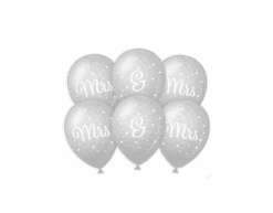 Bruiloft Ballonnen Mrs & Mrs 30cm