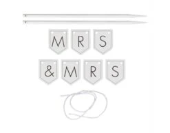 Bruiloft Taarttopper Mr & Mrs 15cm