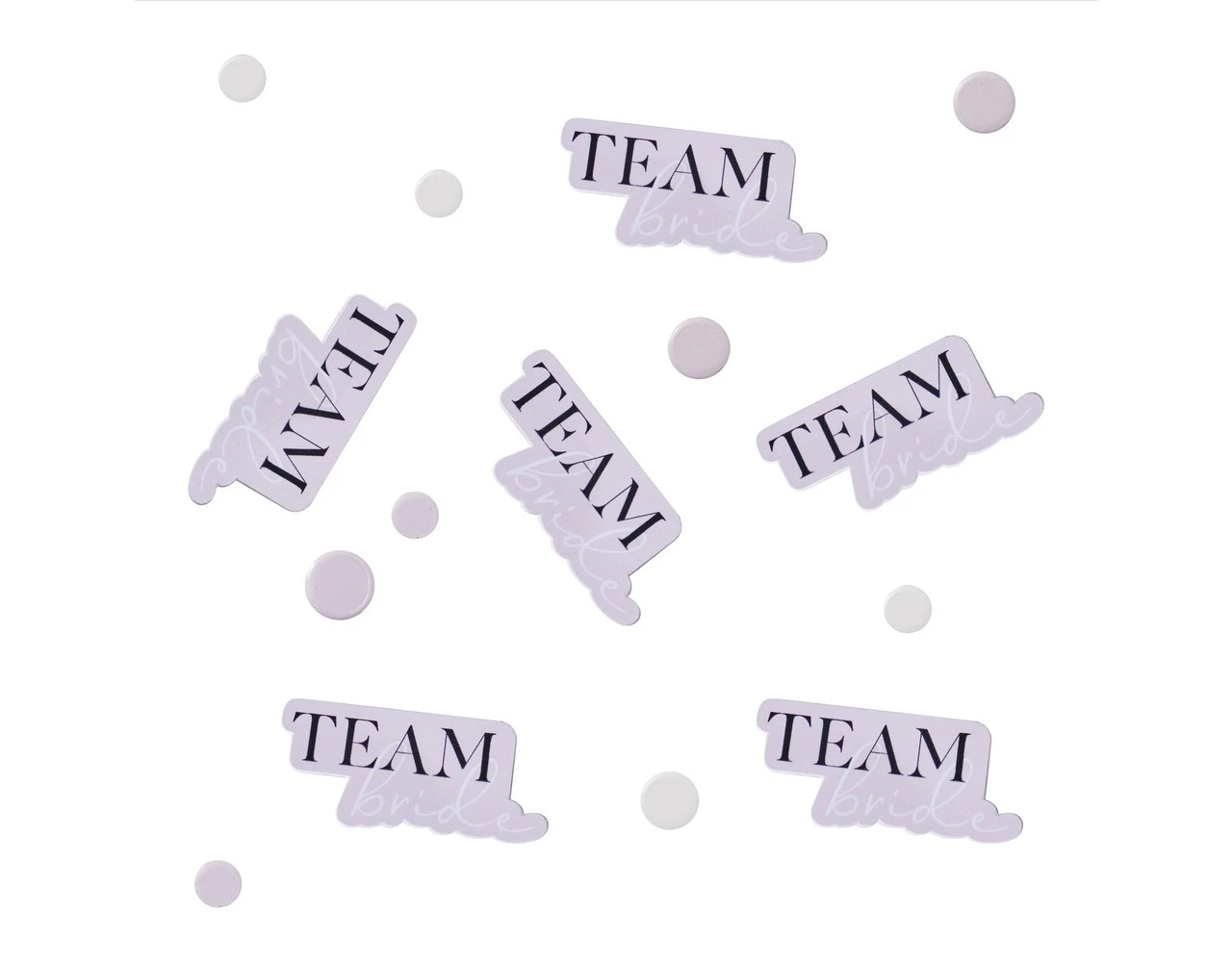 Bruiloft Tafelconfetti Team Bride 14g 1 Bruiloft Tafelconfetti Team Bride 14g