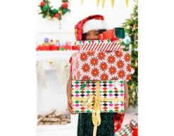 Cadeau Stickers Kerst -Feestspullen Winkel cadeau stickers kerst 4