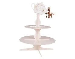 Cake Stand Floral Tea Pot