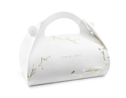 Cakedoosjes Thankyou Goud 16cm 10st