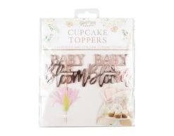 Cocktailprikkers Baby In Bloom 12st -Feestspullen Winkel cocktailprikkers baby in bloom 12st 2
